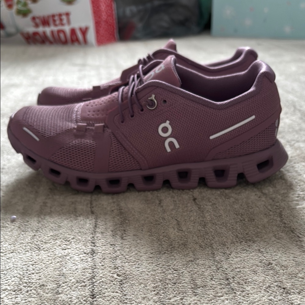 On Running Purple Sneakers